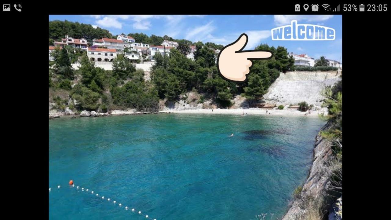 Feelhvar Along Bluelagoon Beach Hvar Town Eksteriør bilde